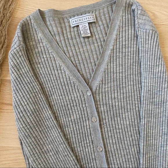 Vintage Merino Wool Button Up Cardigan - Picture 2 of 9